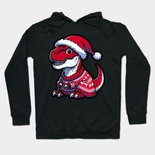 Christmas Trex Hoodie